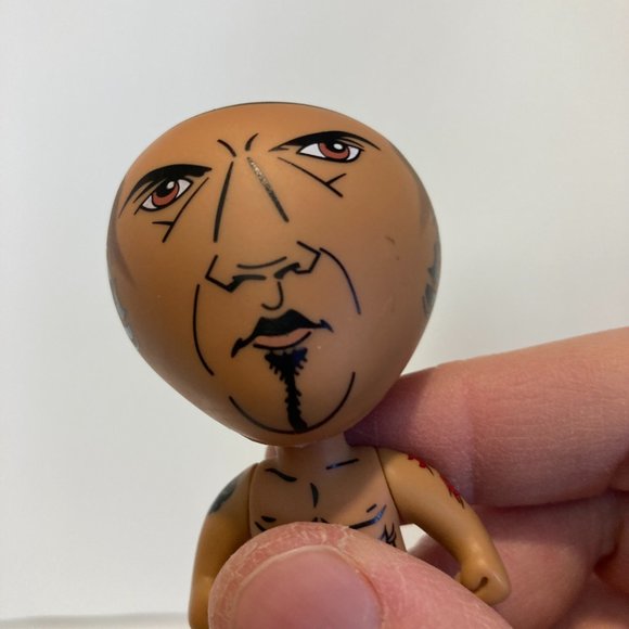 WWE Jakks 2008 Vinyl Aggression Figure Lot of 2 Toys 3" Carlito Batista - Picture 4 of 12